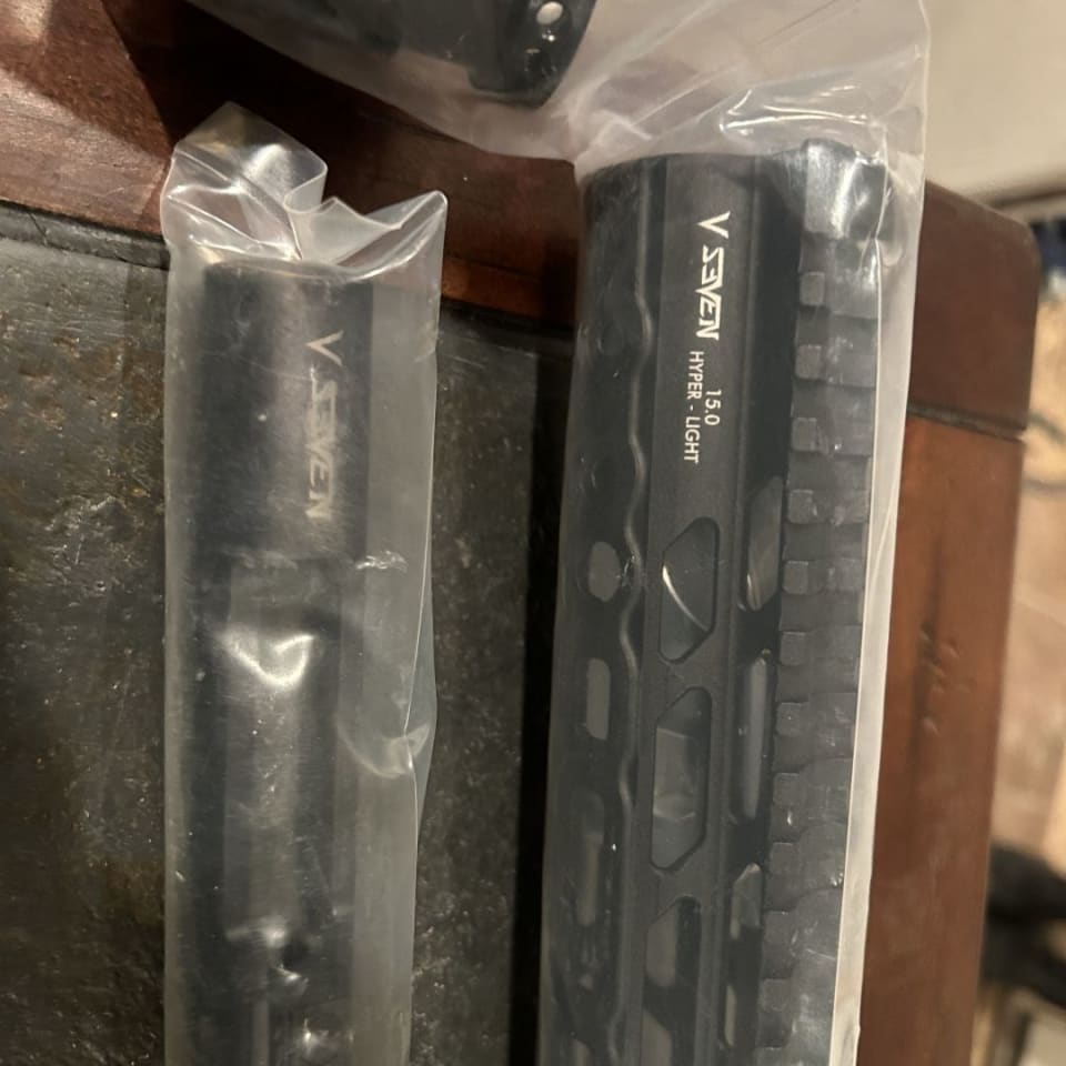Image 2 - VSeven 15” rail & titanium BCG