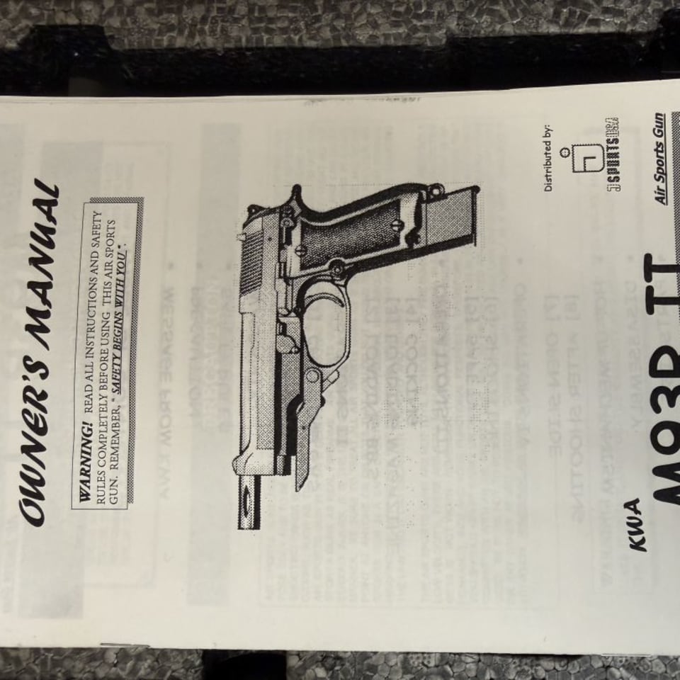 Image 3 - KWA M93R Airsoft Pistol