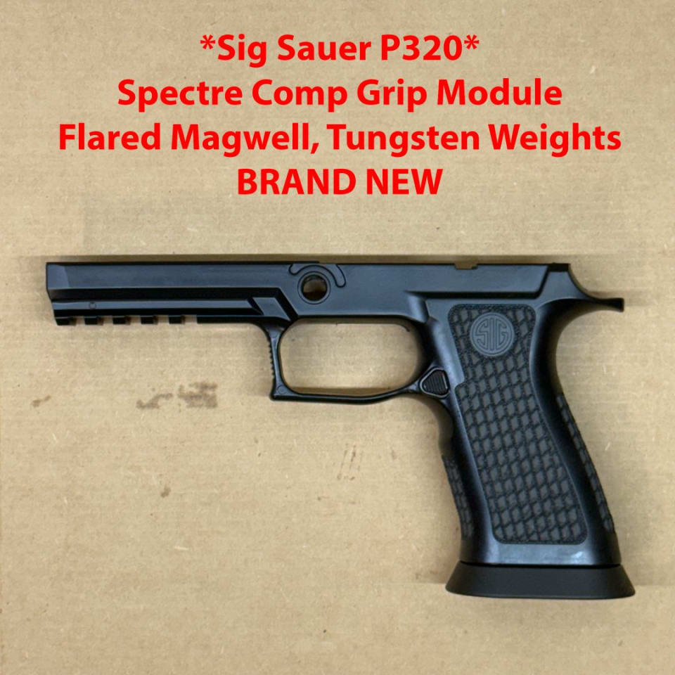 Image 1 - P320 SPECTRE COMP GRIP MODULE, lower, frame, fire control unit