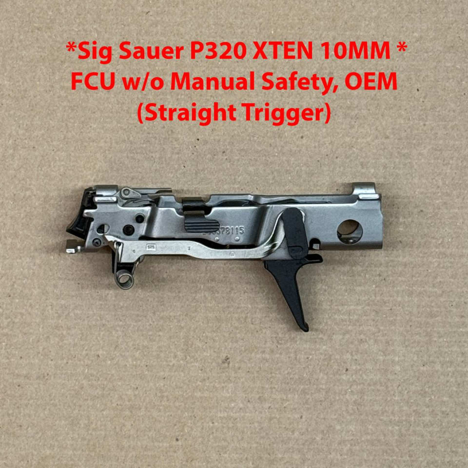 Image 1 - *ACTIVE* SIG OEM P320 XTEN FCU, OEM NEW, lower, frame, fire control unit
