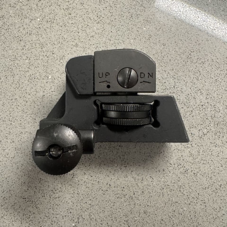 Image 1 - LMT Style Fixed Rear Sight