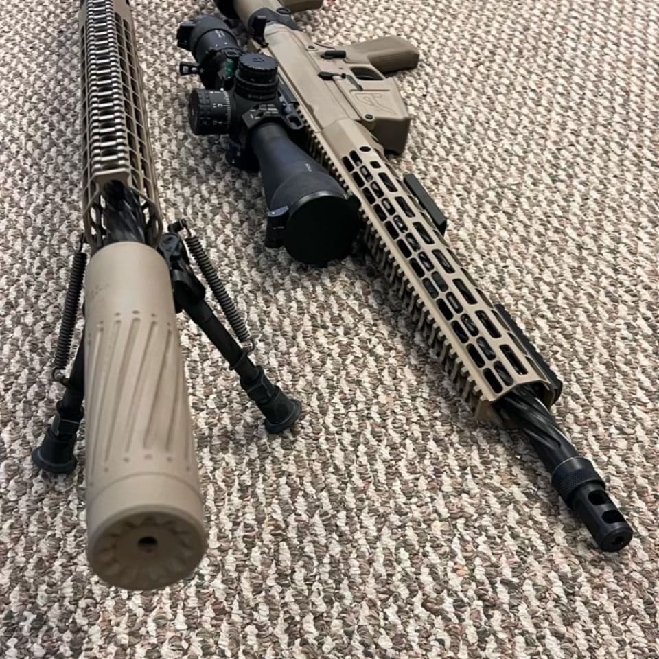 Image 1 -  SAS New Model QD Suppressors