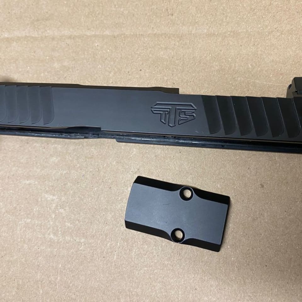 Image 1 - **PRICE REDUCED** TTS Custom Glock 19 Gen 5 Optic Cut Slide by Zaffiri Precision