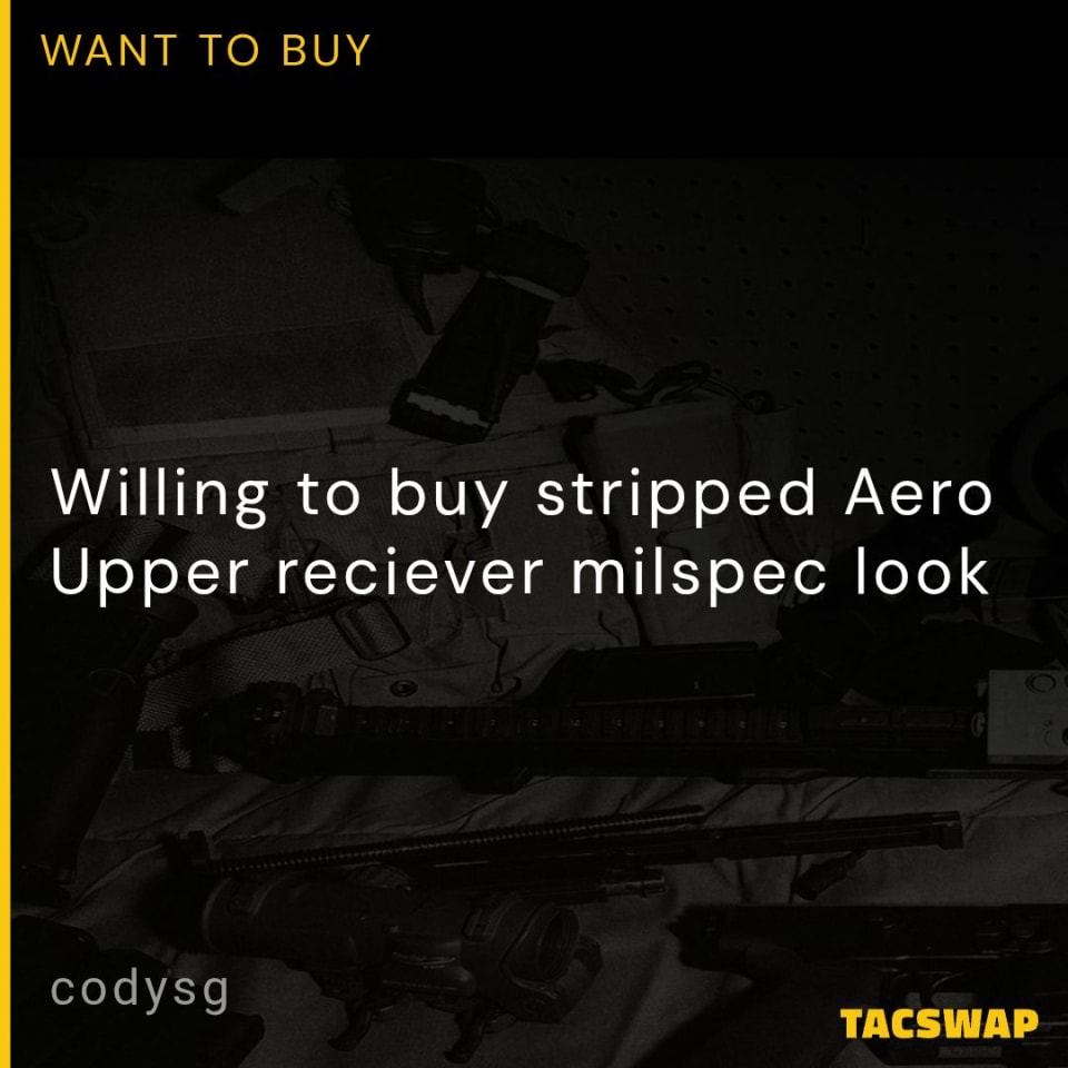 Image 1 - WTB Upper No Forward Assist