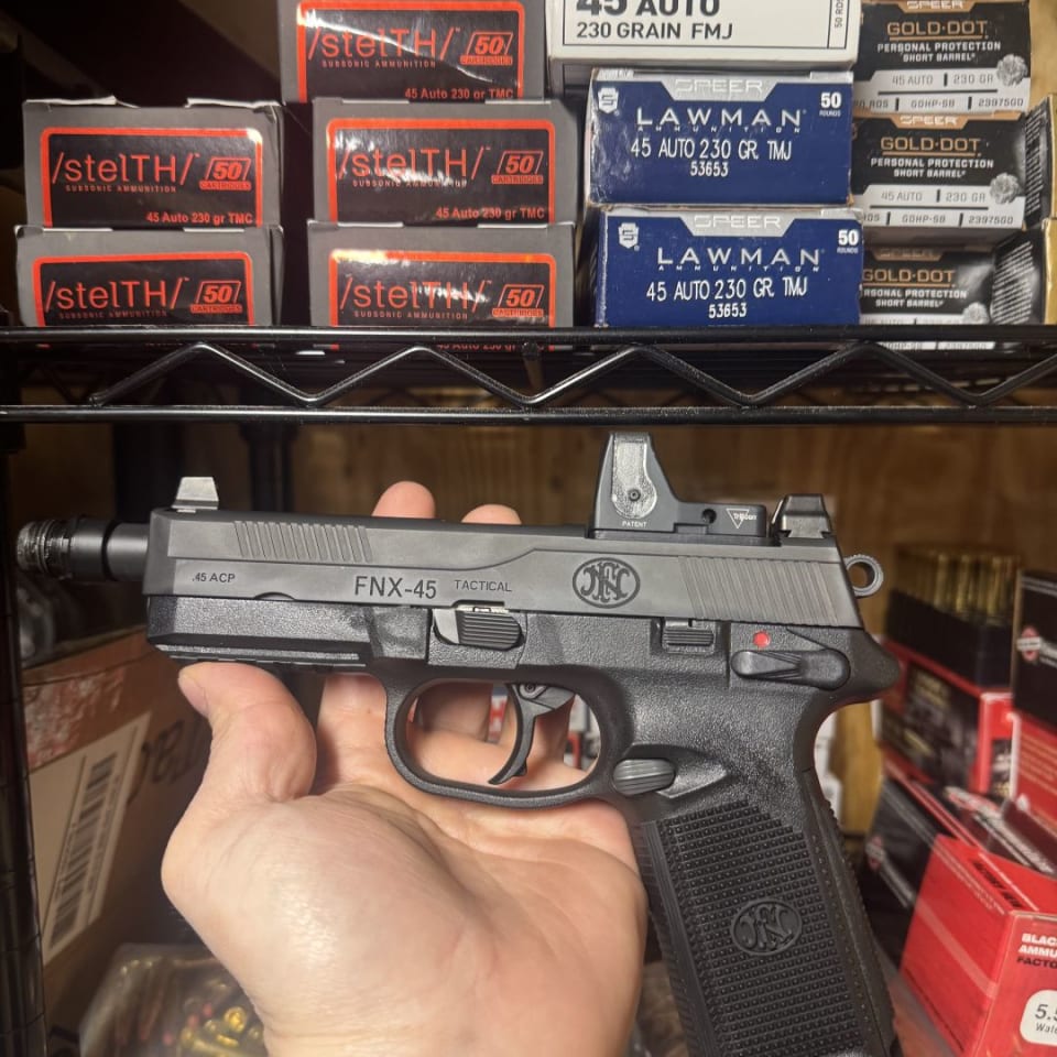Image 1 - FNX-45 Tactical with Ammo and RMR