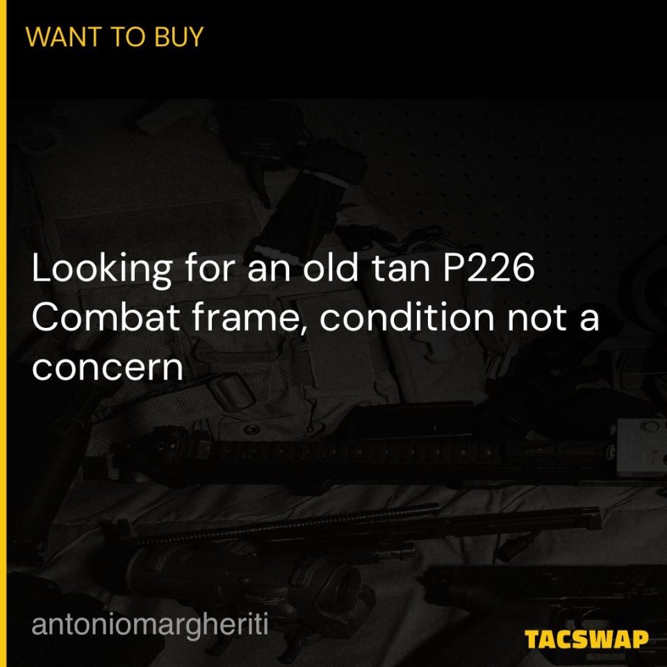 Image 1 - ISO P226 Combat Frame