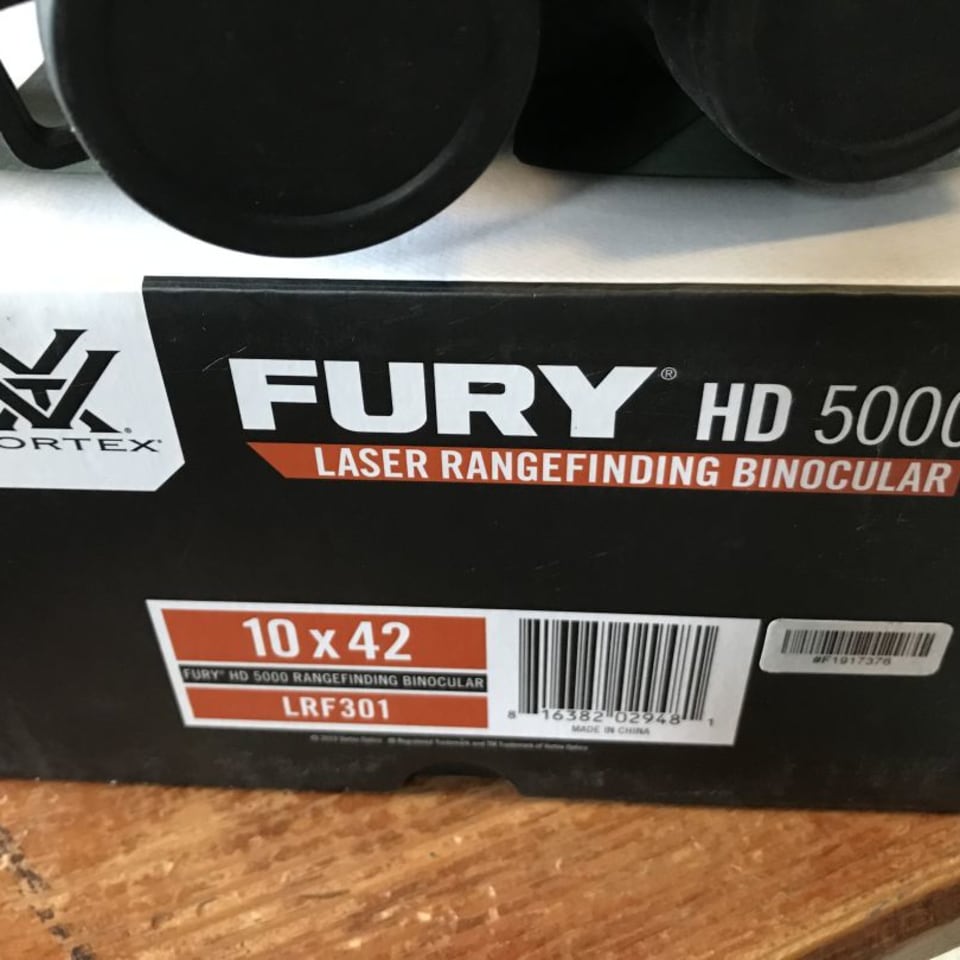 Image 1 - Vortex Fury Rangefinder Binos