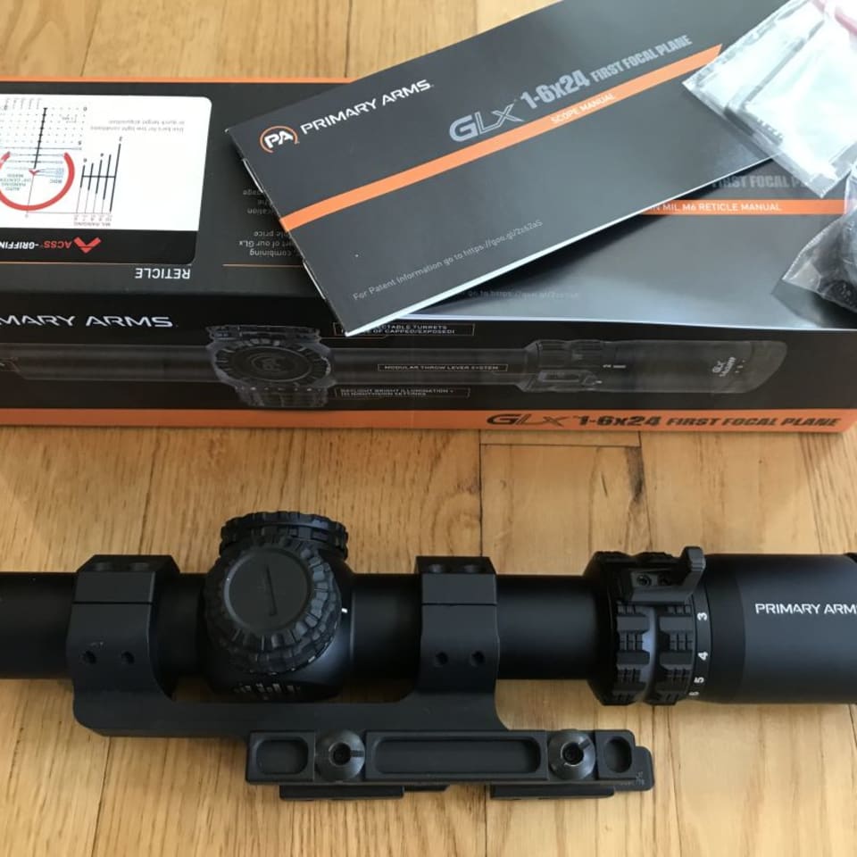Image 3 - Primary Arms GLX 1-6 FFP Mil PRICE DROP