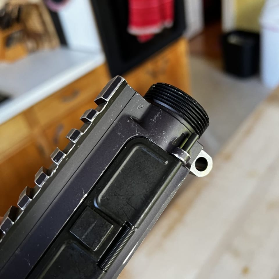 Image 2 - Surplus Diemaco (Colt Canada) M4 upper receiver w/teardrop FA