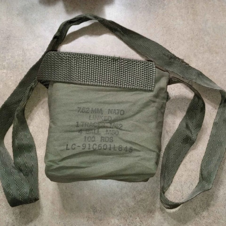 Image 1 - 1991 M60 100 Rds Linked Sack