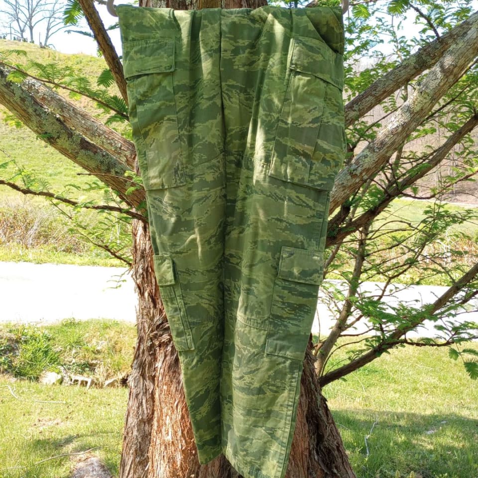 Image 2 - Dyed USAF Tiger Stripe Pants M