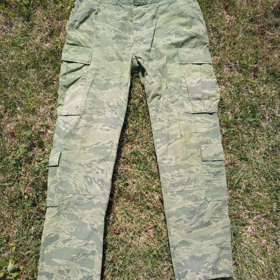 Image 3 - Dyed USAF Tiger Stripe Pants M