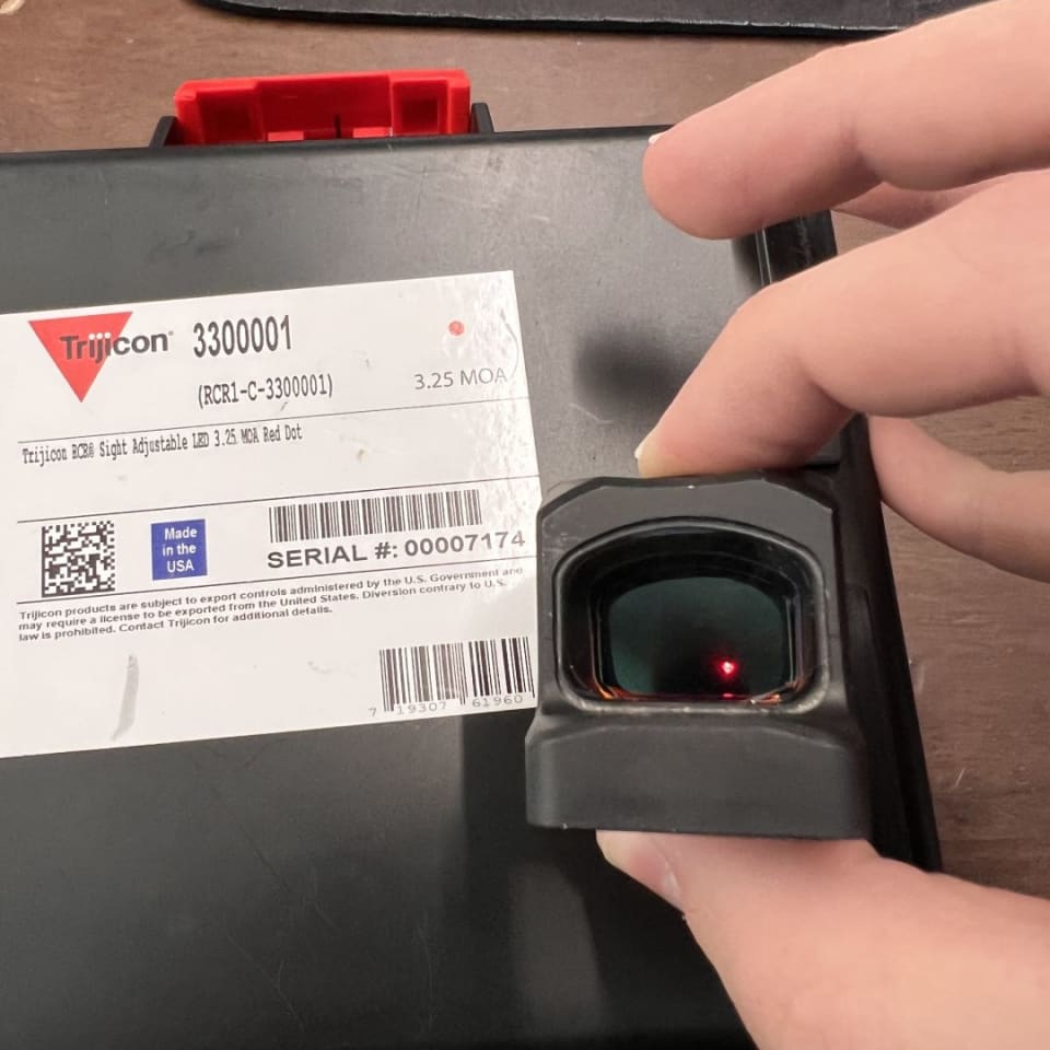 Image 3 - WTT Trijicon RCR 3.25 MOA