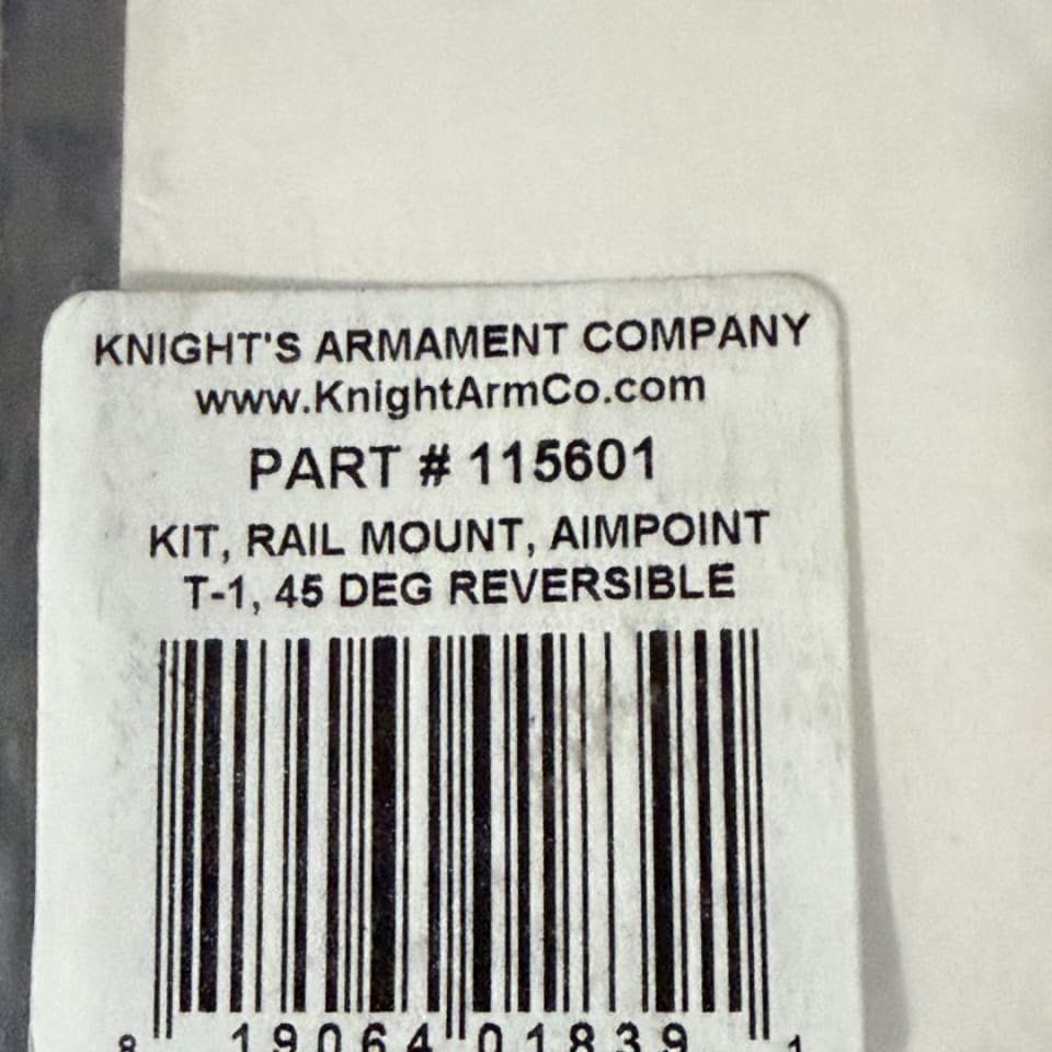 Image 2 - KAC Aimpoint Offset Mount