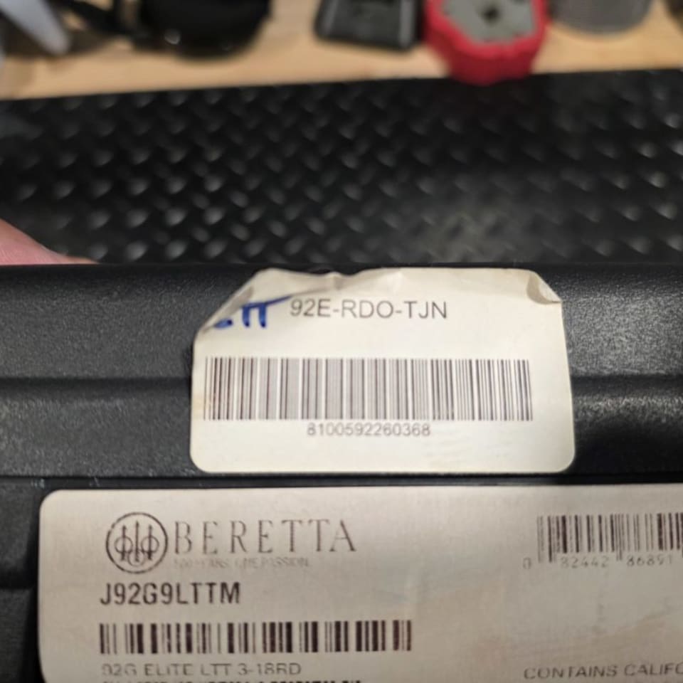 Image 5 - LTT Beretta 92 Elite W/Extras