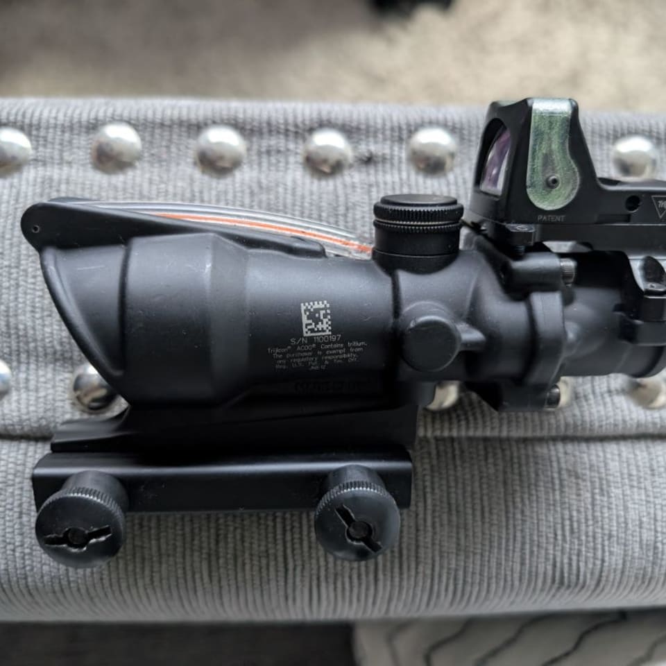 Acog TA31 Red Crosshair | Tacswap