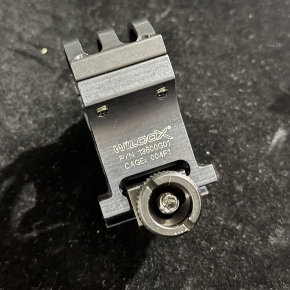 Image 1 - Wilcox Purple/Blue AimPt Mount