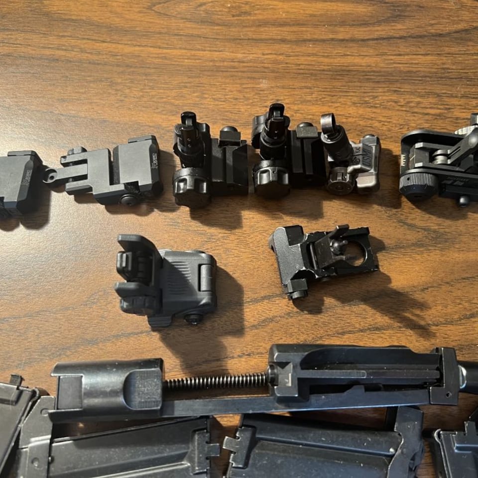 Image 1 - Colt FN Scar BUIS rear sight 