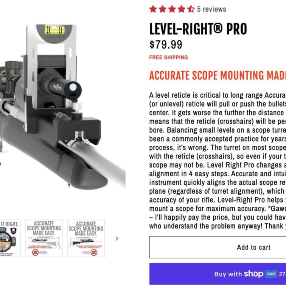 Real Avid Level-Right Pro | Tacswap
