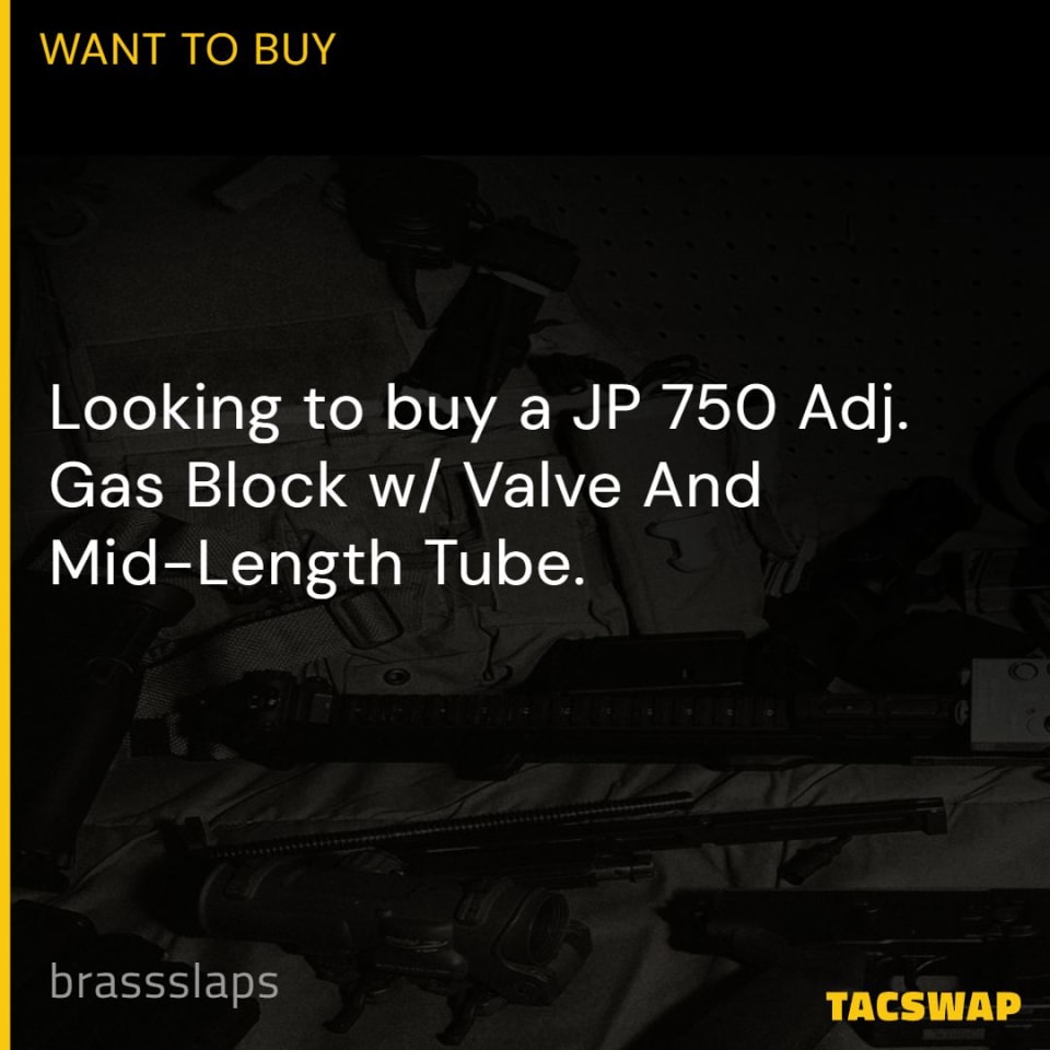 Image 1 - JP Adjustable Gas Block Rail