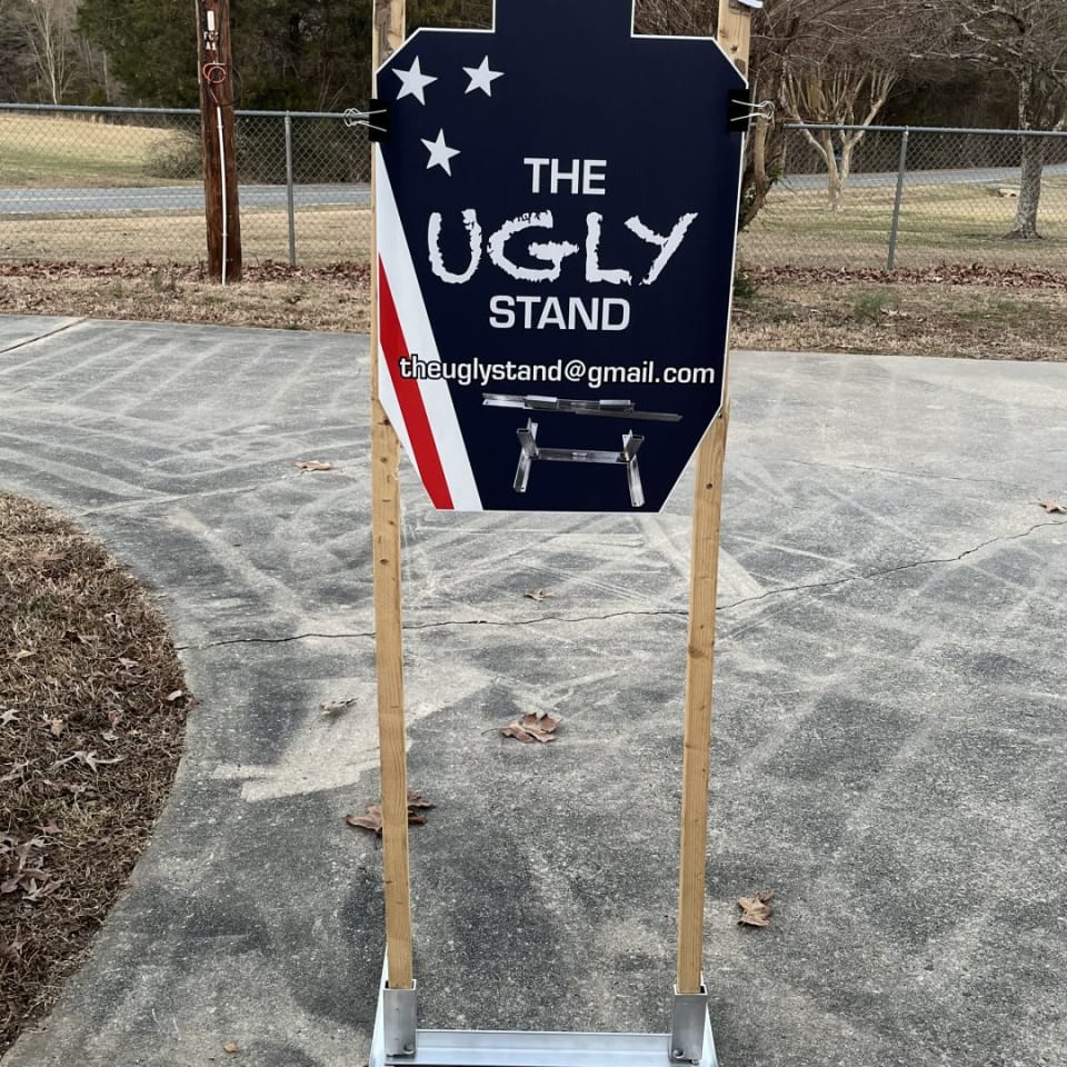 Image 2 - Folding target stands
