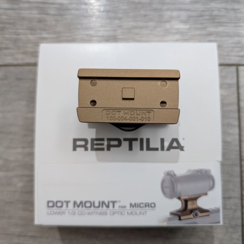 Image 3 - Reptilia Micro T1 T2 Mount FDE