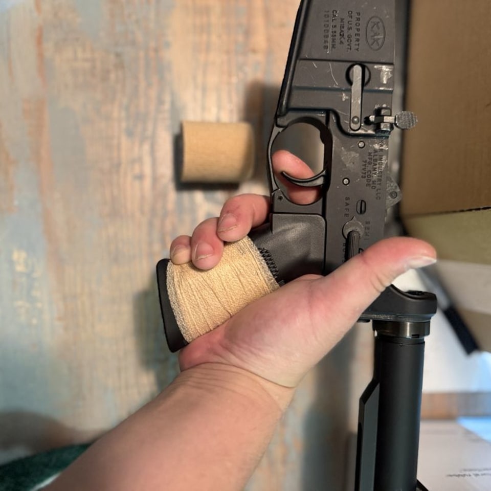 Image 4 - Tan/FDE Grip/Medical Tape