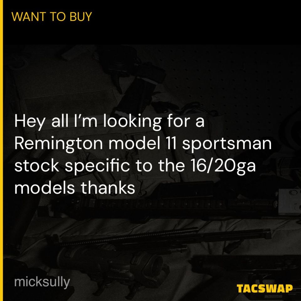 Image 1 - Remington model 11 stock