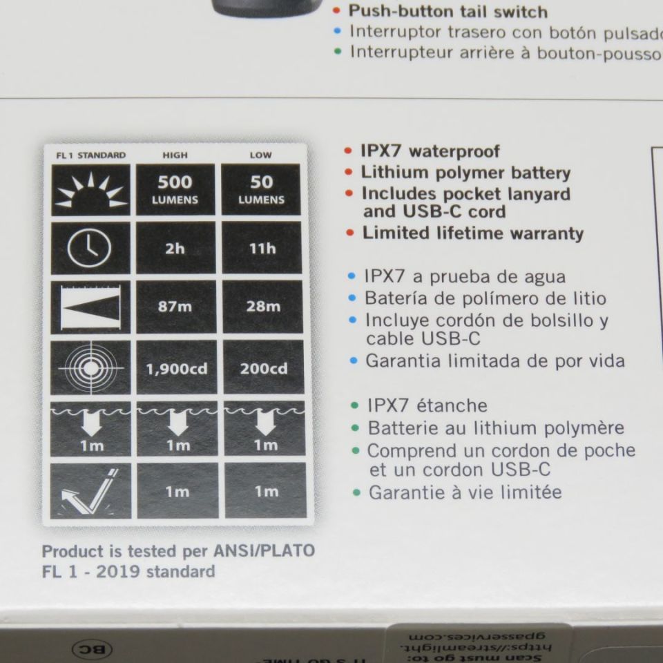 Image 5 - Streamlight Wedge XT Silver