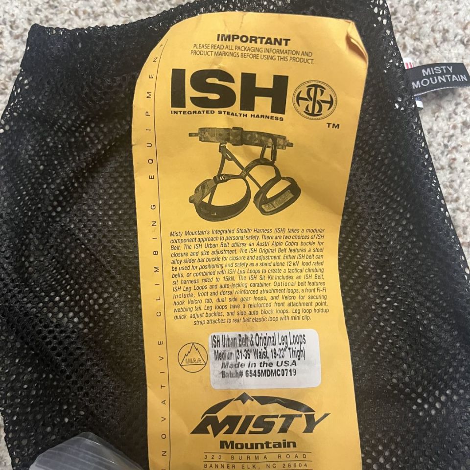 Image 3 - Misty mountain ISH harnesses