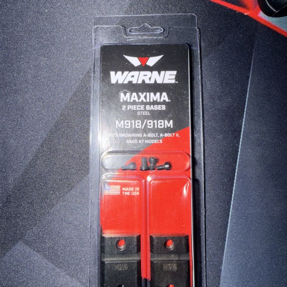 Image 1 - Warne 2 piece scope base 