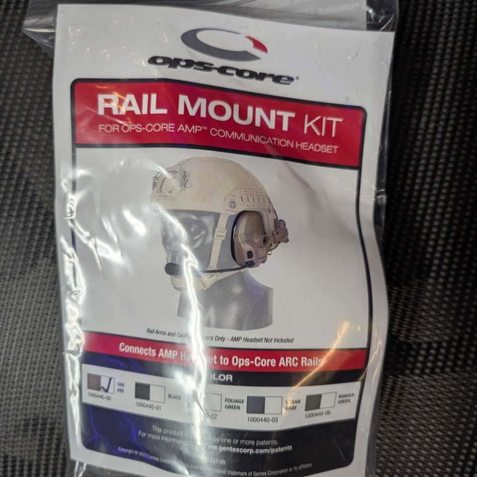 Image 2 - Ops Core Amp Rail Mount Kit