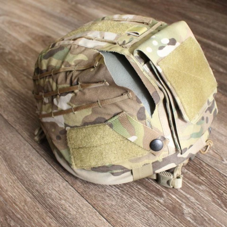 Image 2 - CRYE PRECISION ACH Helmet Cover, in MultiCam. Fits MICH 2000s and TCH helmets too!