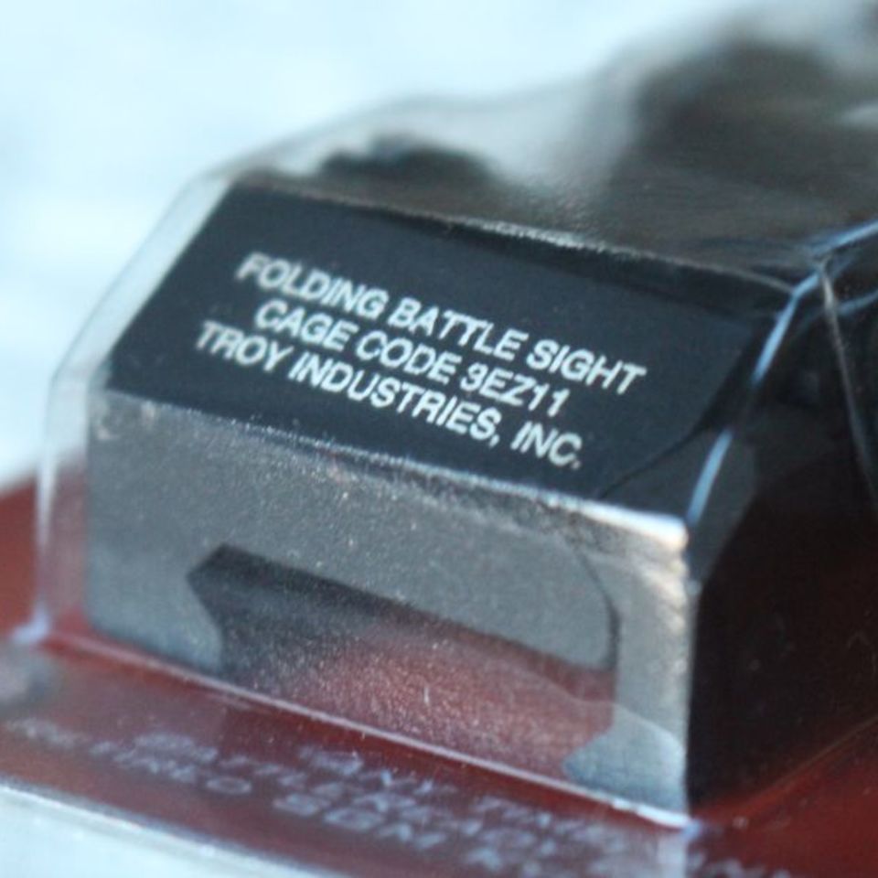 Image 4 - Troy Industries DIOPTIC FOLDING BATTLE SIGHT, Rear Ironsight for ARs