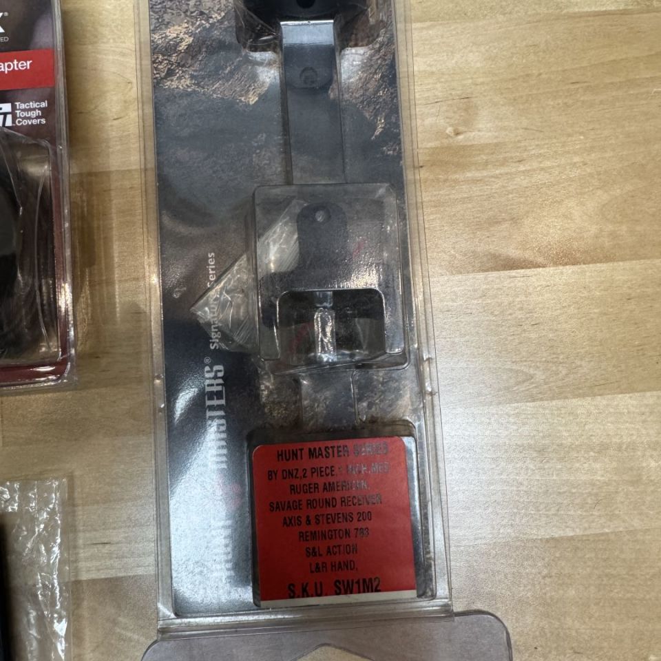 Image 4 - Optic rings & mounts+