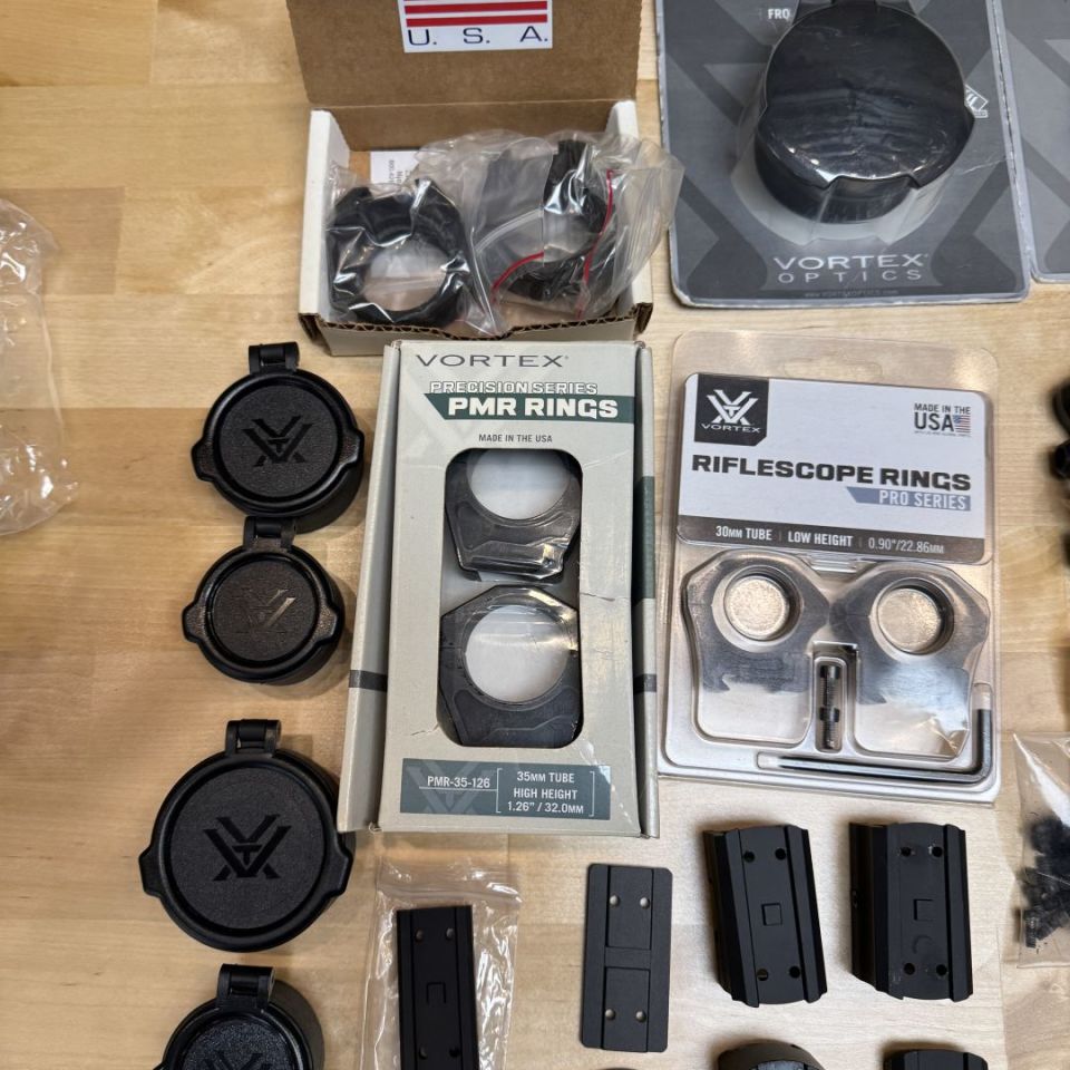 Image 2 - Optic rings & mounts+