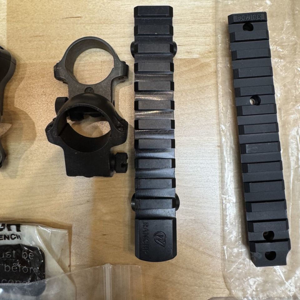 Image 5 - Optic rings & mounts+