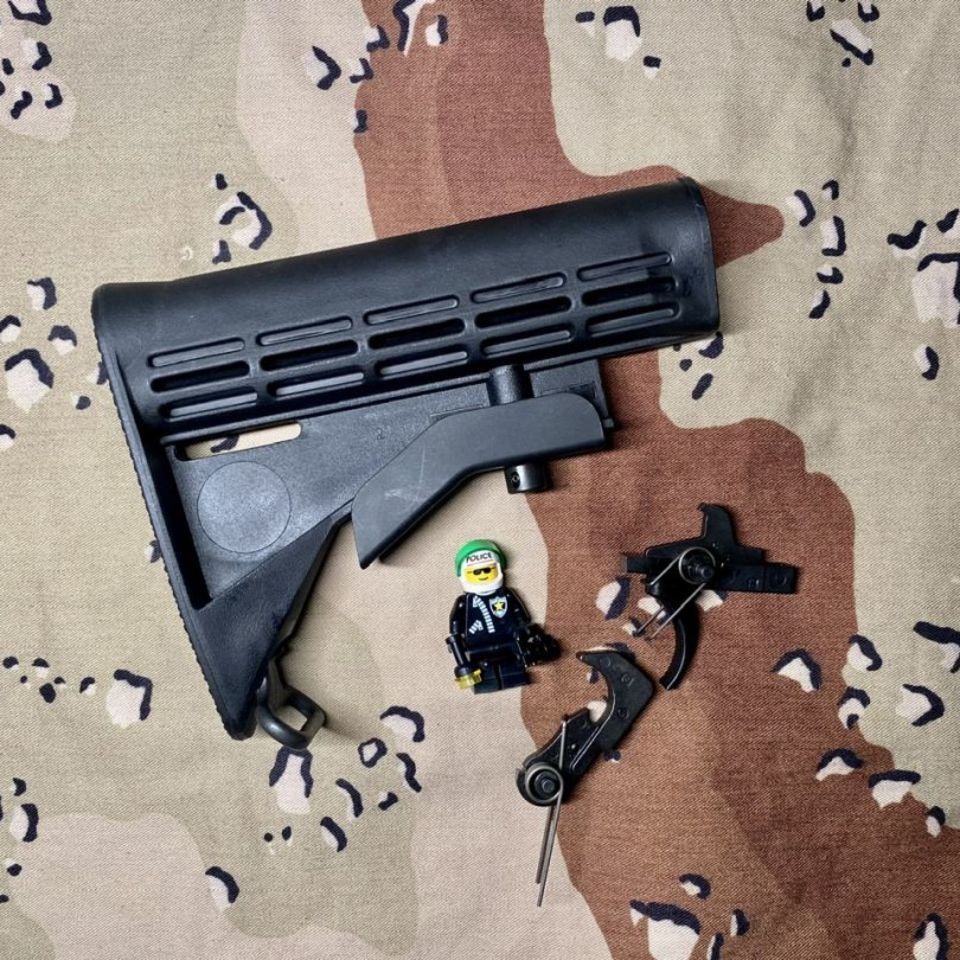 Image 1 - Colt M4LE stock & Trigger