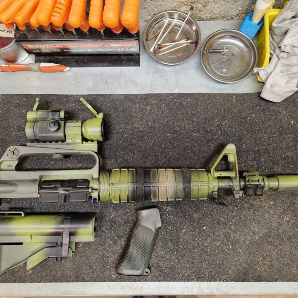 Image 1 - "Blood Diamond" CAR-15 upper