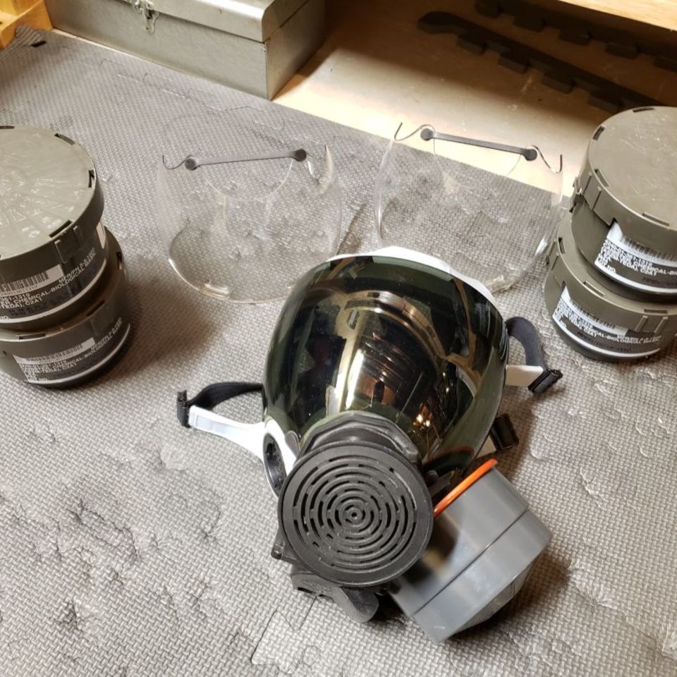 Image 1 - MCU-2/P Gas Mask