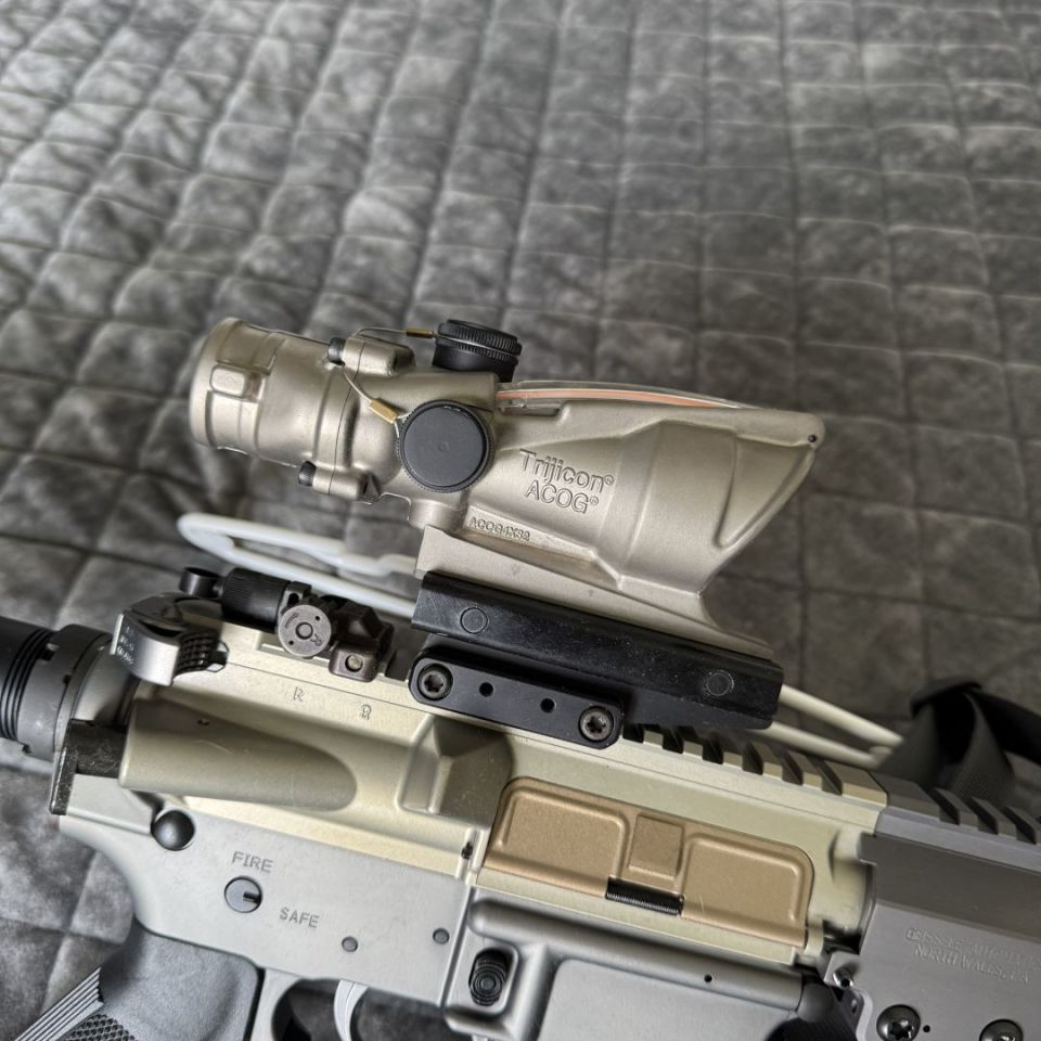 Image 1 - Factory Silver Acog