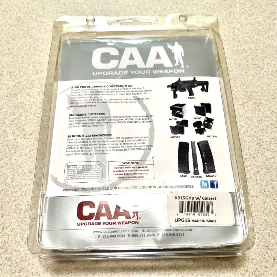 Image 2 - CAA AR pistol grip - NEW