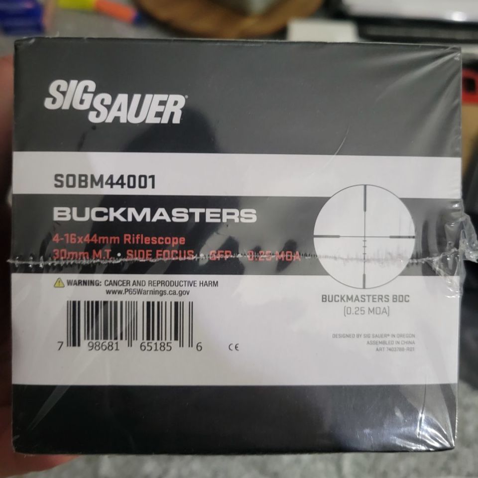 Image 2 - NIB Sig buckmaster kit 300 OBO