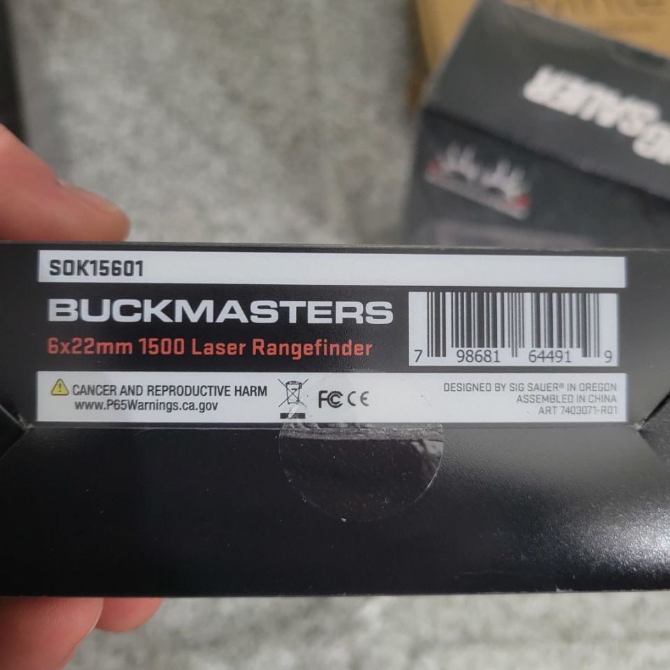 Image 3 - NIB Sig buckmaster kit 300 OBO