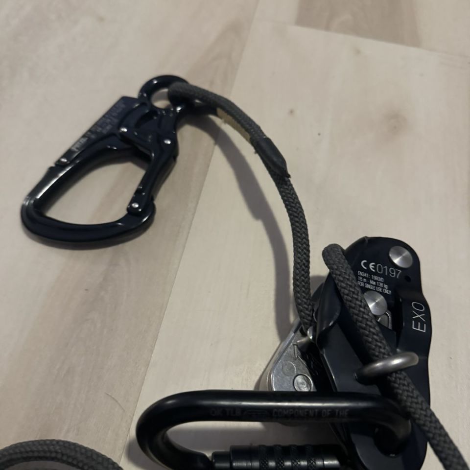 Image 3 - Yates harness and petzl exo
