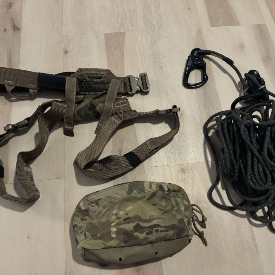 Image 1 - Yates harness and petzl exo