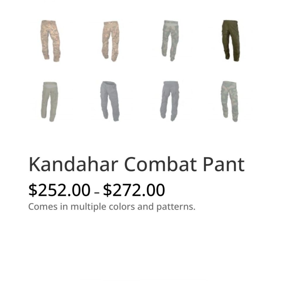 Image 3 - Norarm Kandahar Combat Pant L