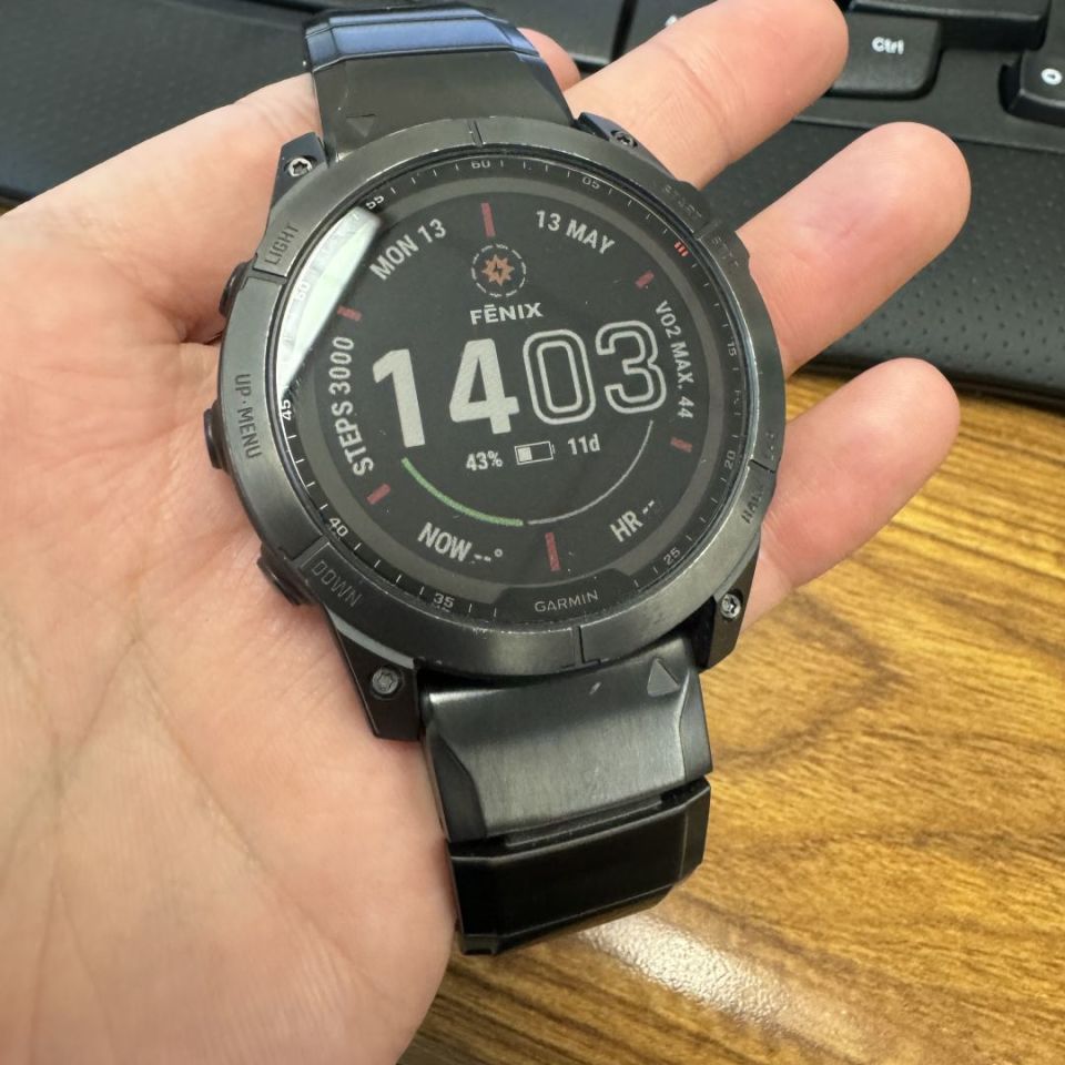 Image 1 - Garmin Fenix 7X Sapphire Solar