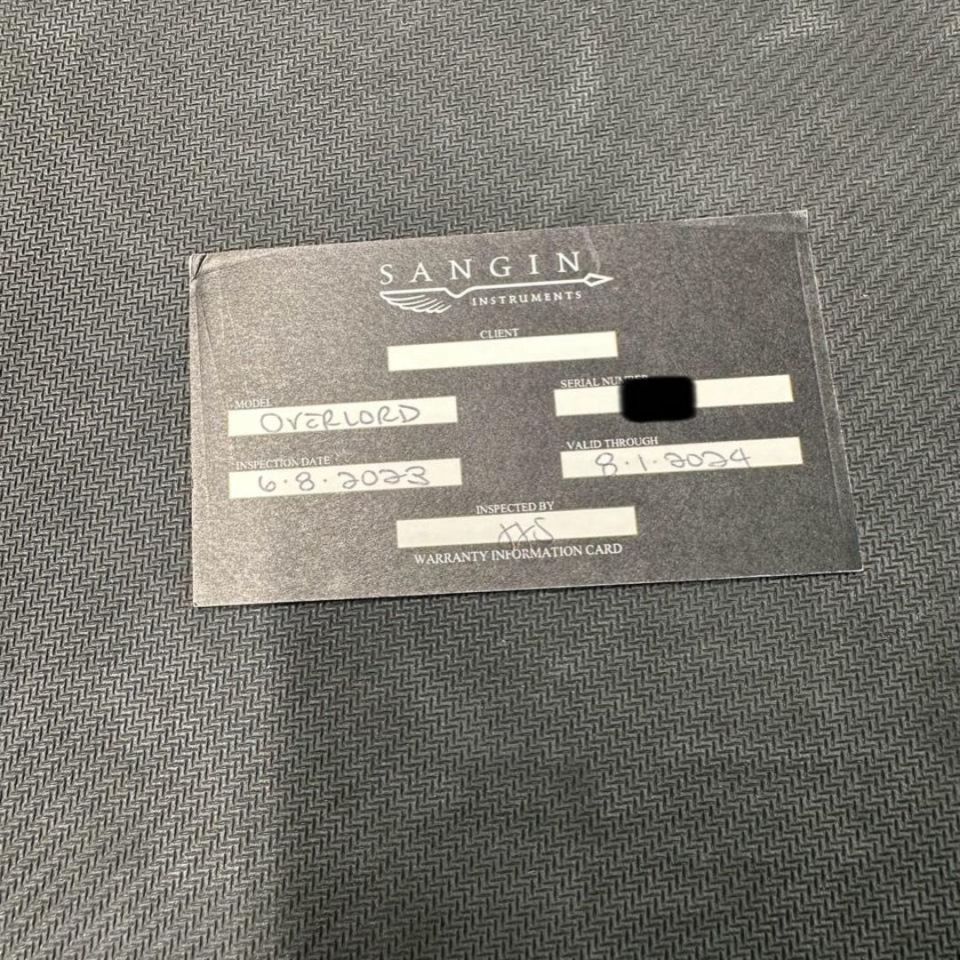 Image 3 - Sangin Instruments Overlord