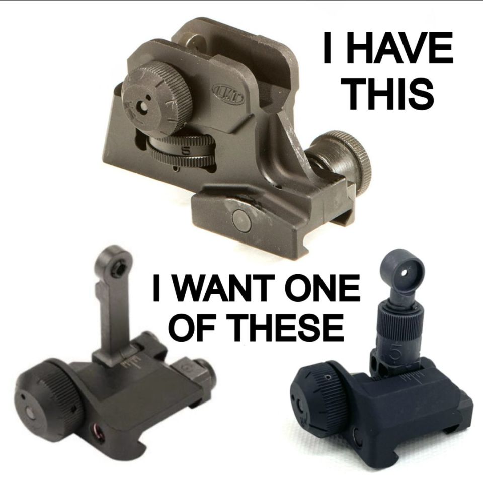 Image 1 - LMT L8A REAR SIGHT